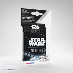 Star Wars: Unlimited Art Sleeves Card Back - Black